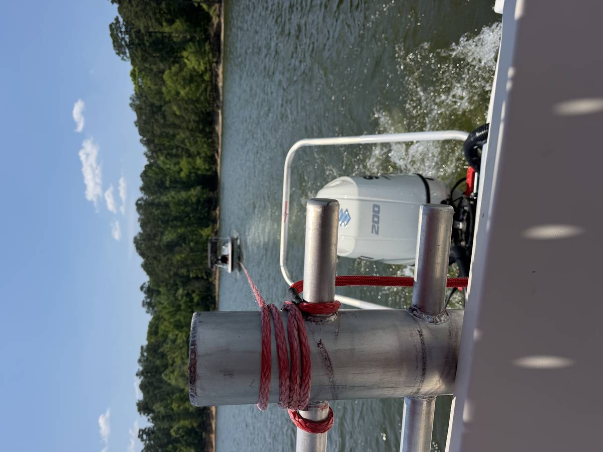 Tow in progress